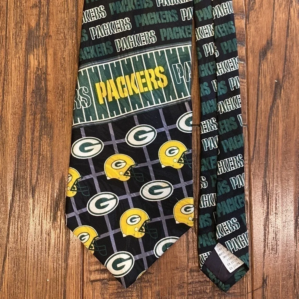 Men’s NFL Greenbay Packers Silk Tie